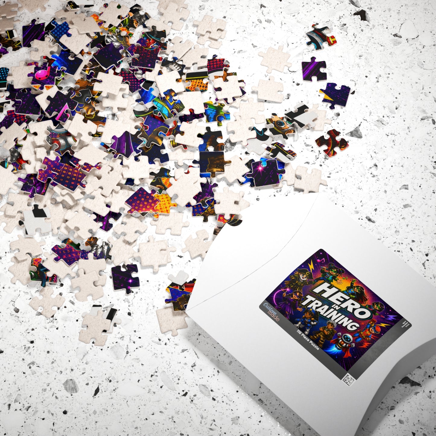 Hero In Training Jigsaw Puzzle — Kids Superhero Puzzle (110/252/520/1014 pcs)